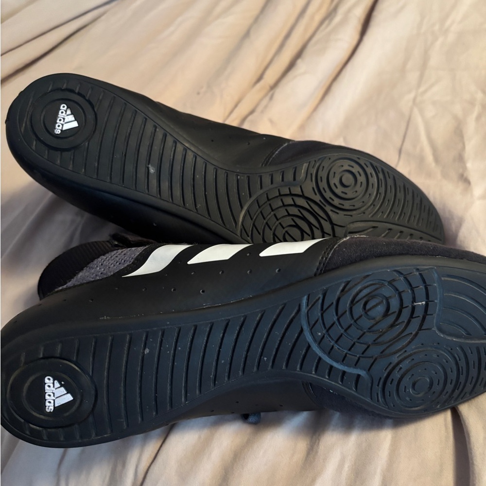 adidas Black and Gray Athletic Shoes - Picture 3 of 6